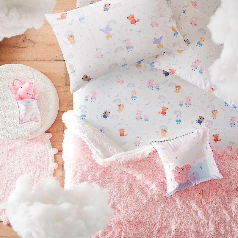 Peppa Pig & Friends Fitted Sheet Set