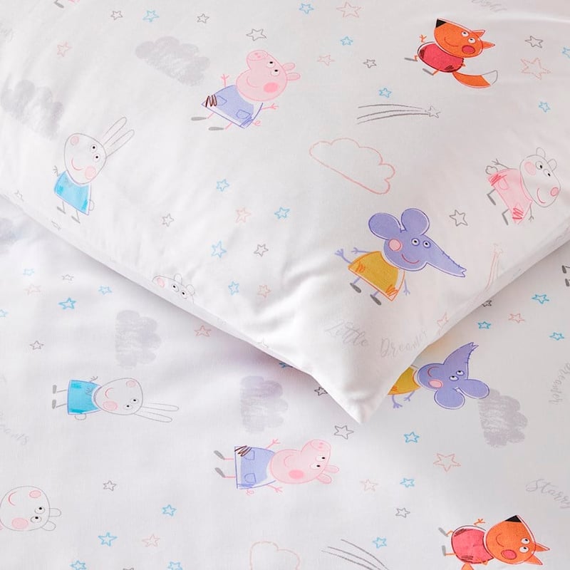 Peppa Pig & Friends Fitted Sheet Set