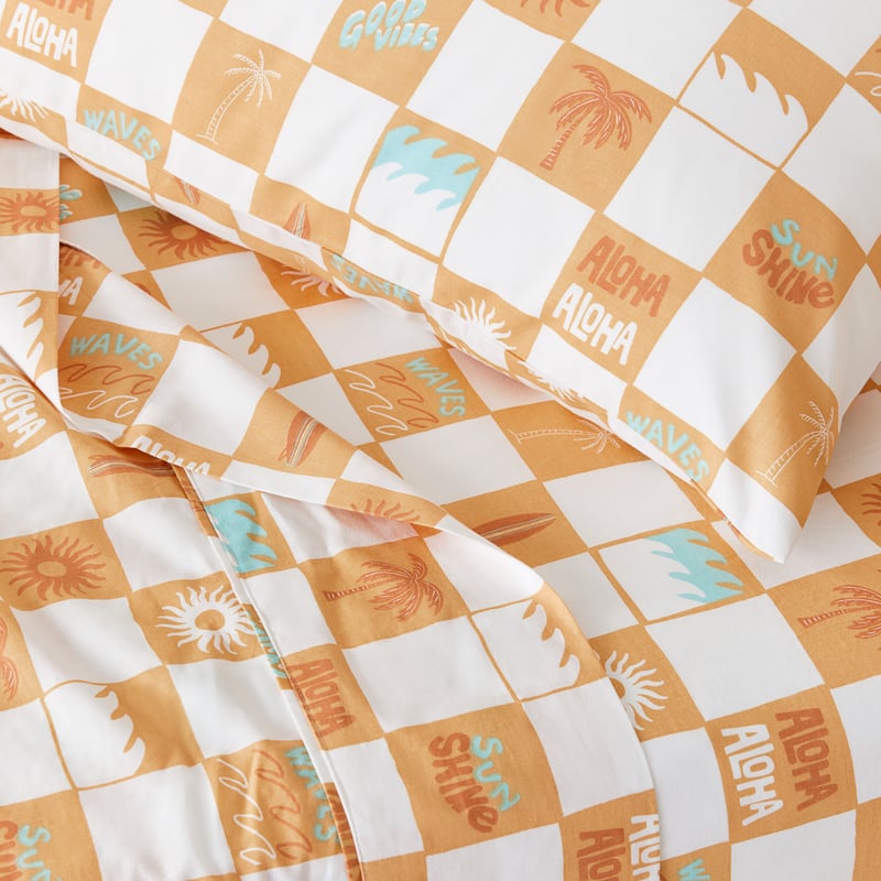 Summer Surf Sunshine Sheet Set
