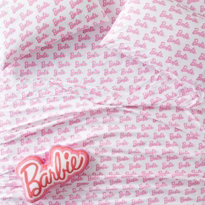 Barbie Logo Sheet Set