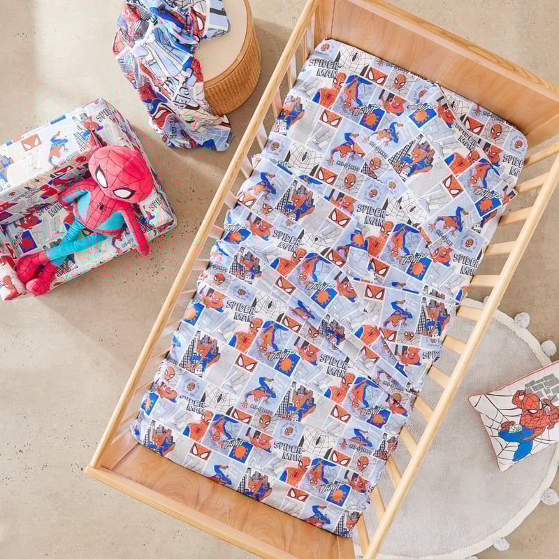 Marvel The Amazing Spider-Man Cot Sheet Set
