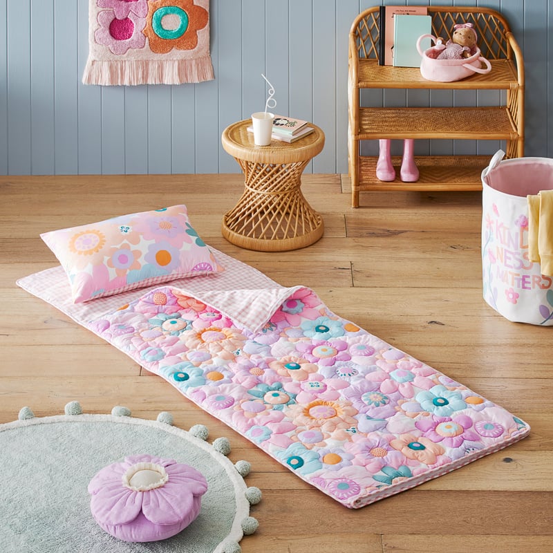 Poppy Floral Sleeping Bag 
