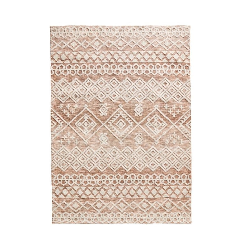 Ohio Aztec Terracotta Marle Rug