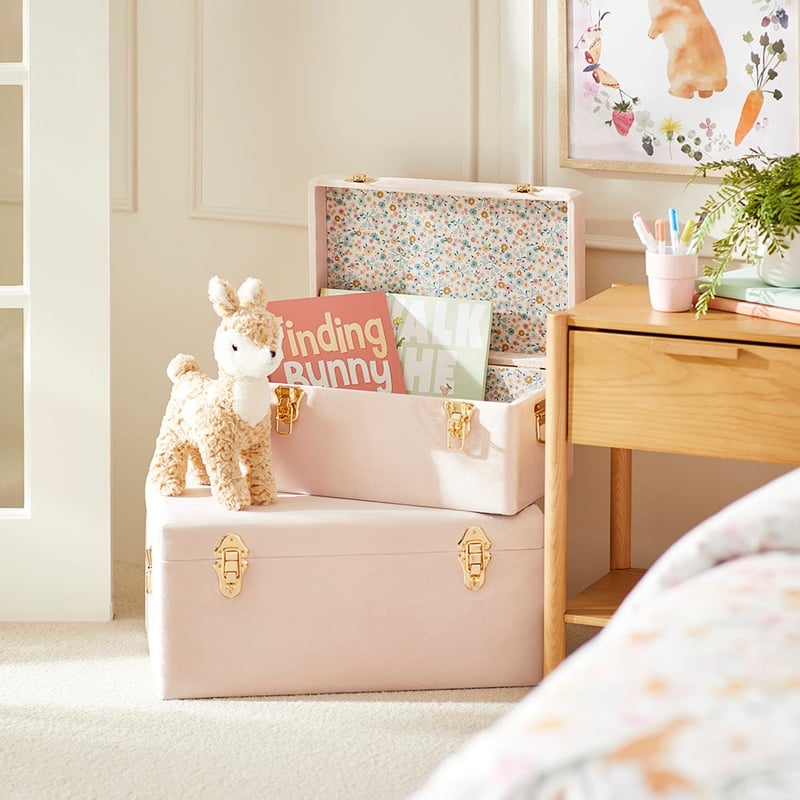 Heirloom Sadie Floral Storage Trunk 