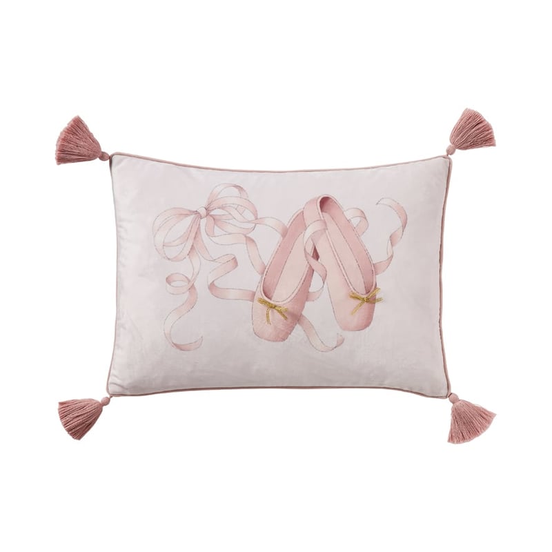 Fleur Harris Ballet Slippers Velvet Cushion 
