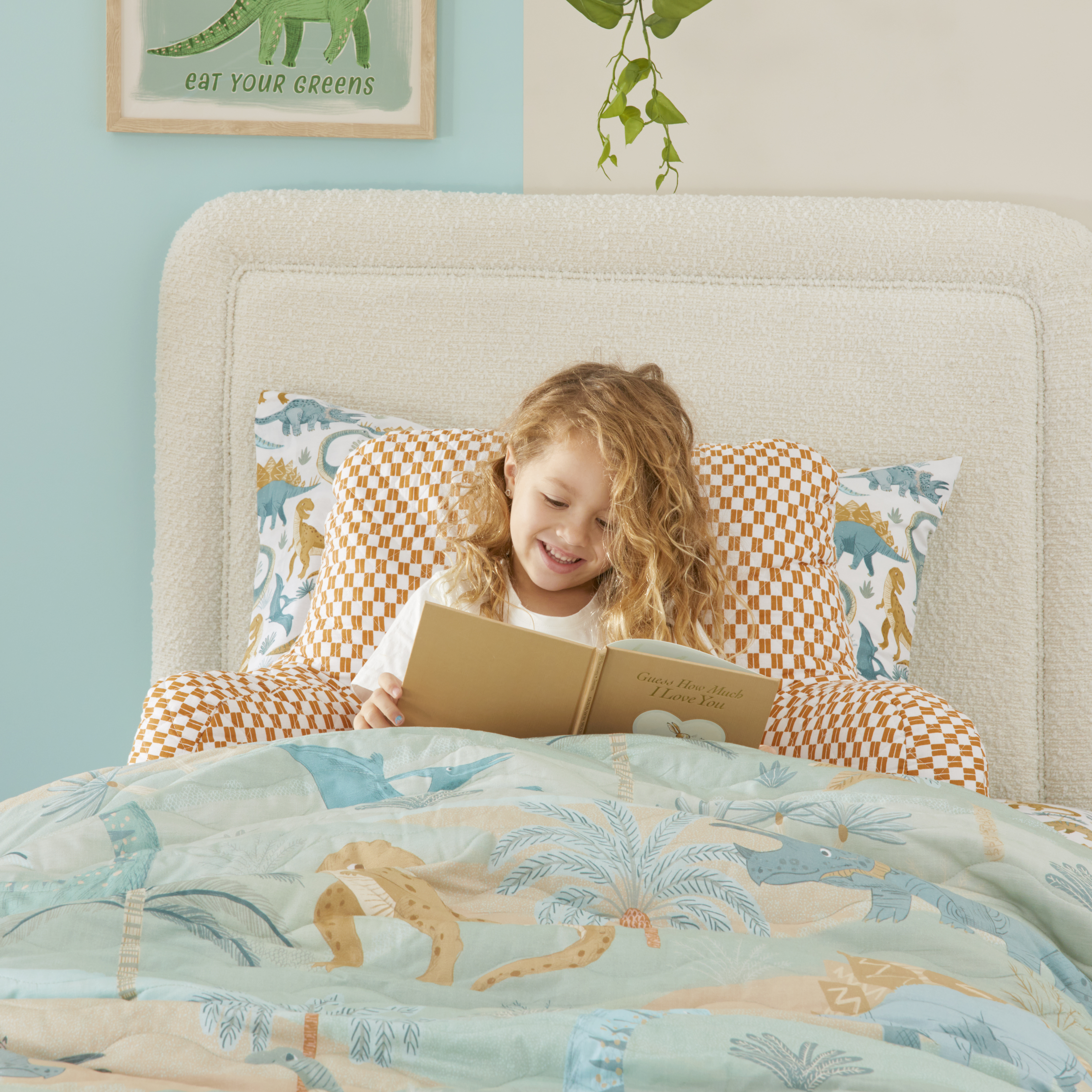 Caramel Check Comfort Buddy