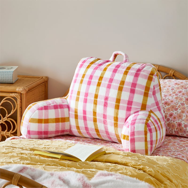 Gingham Pink & Mustard Comfort Buddy