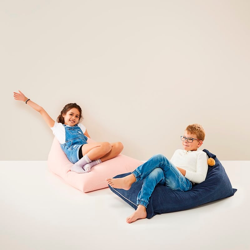 Pink Corduroy Bean Bag Cover