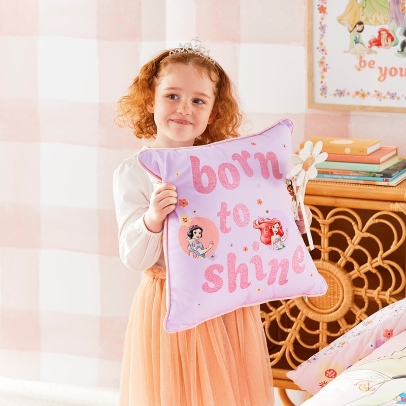 Disney Princess Lilac Born to Shine Cushion