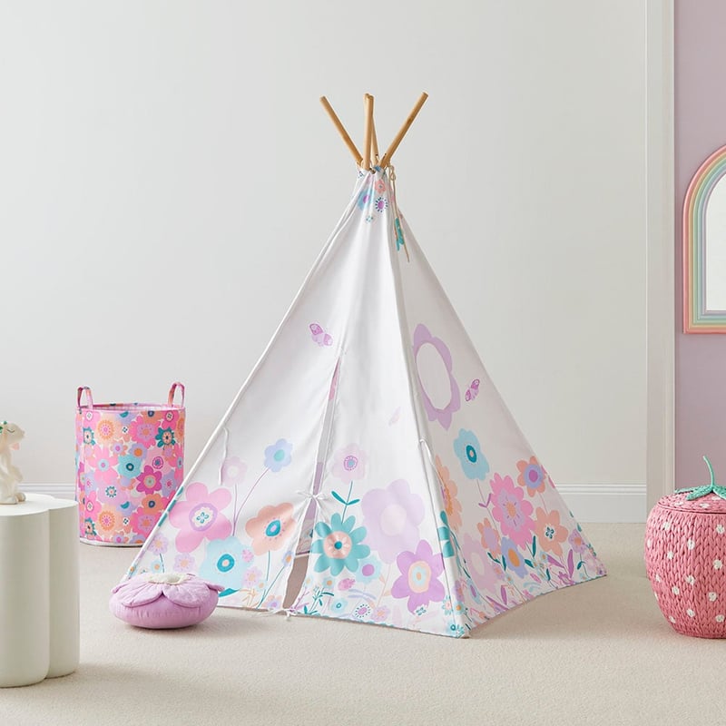 Kids Poppy Floral Teepee