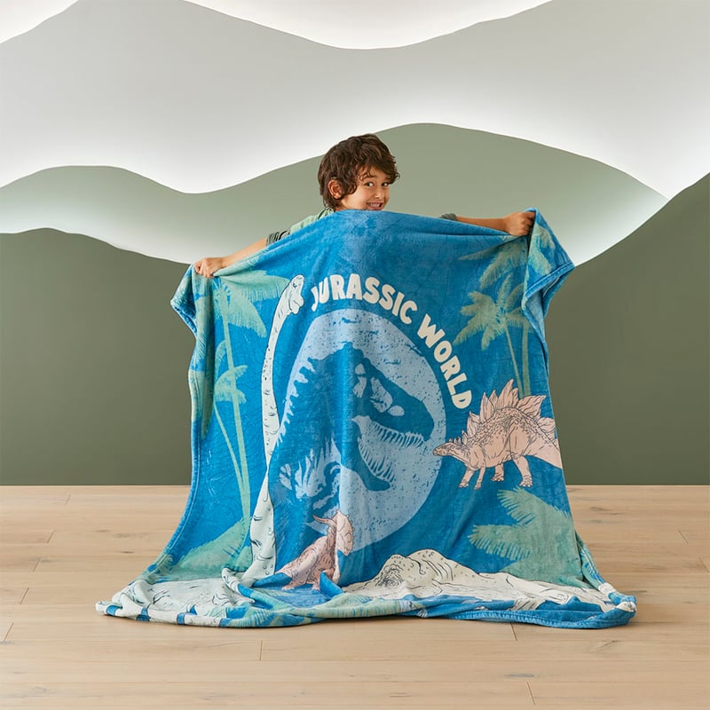 Universal Jurassic World Ultra Soft Blanket