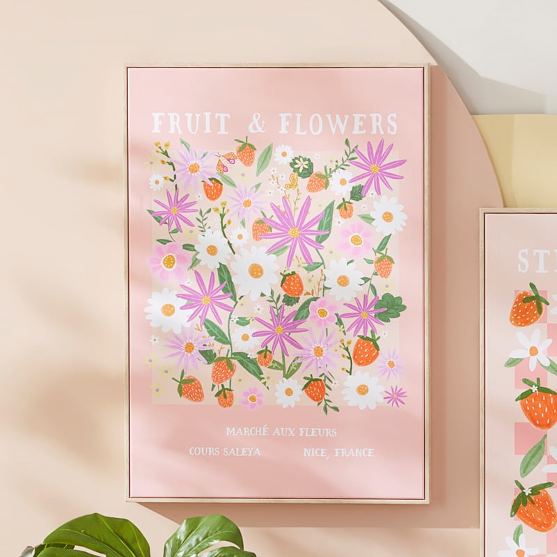 Flower Market Wall Art