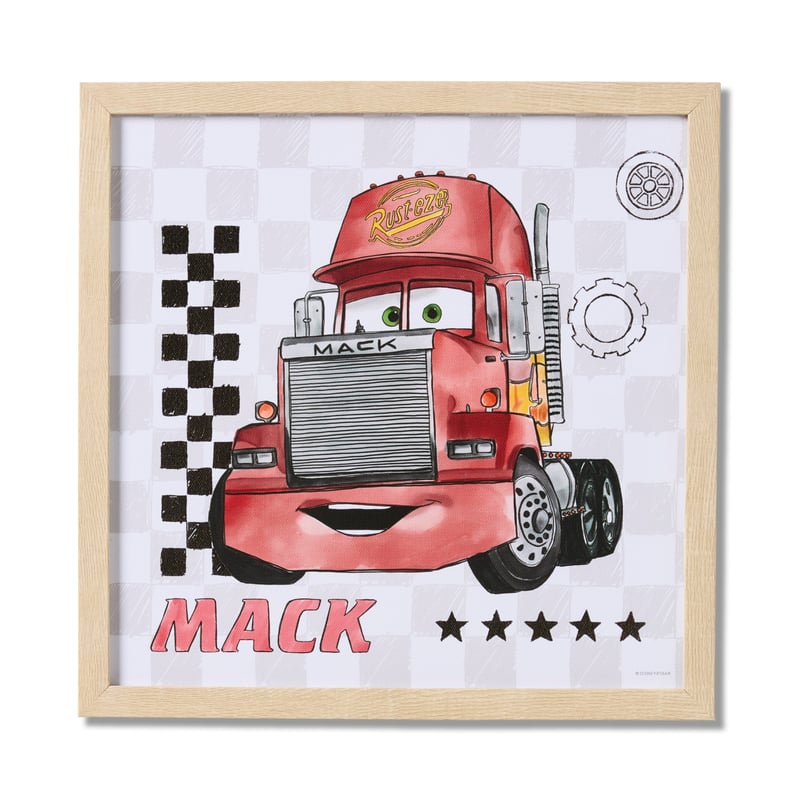 Disney Pixar Cars Mack Wall Art