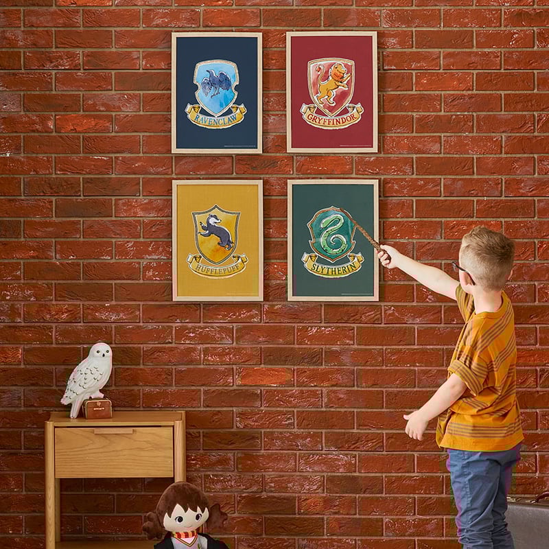 Warner Bros Harry Potter Hufflepuff Wall Art