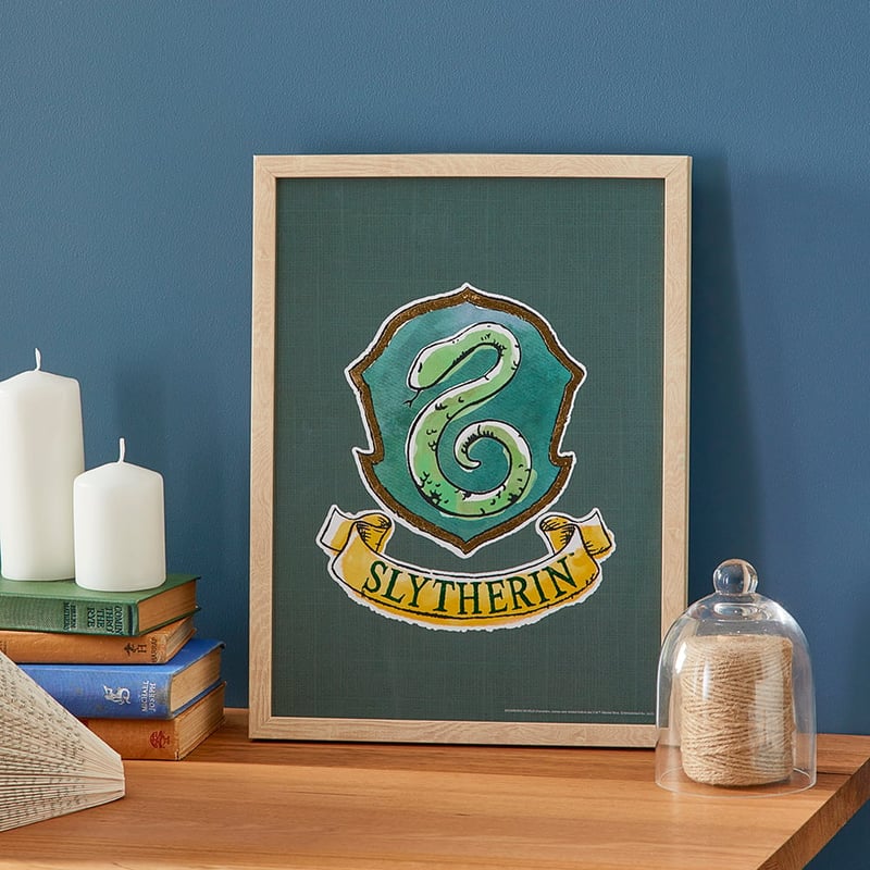 Warner Bros Harry Potter Slytherin Wall Art