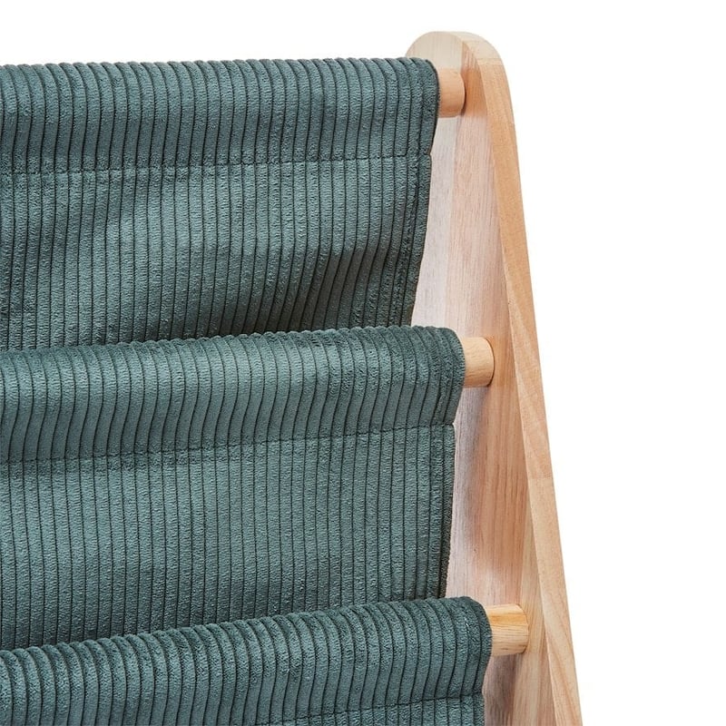 Haven Hunter Green 4 Tier Bookshelf