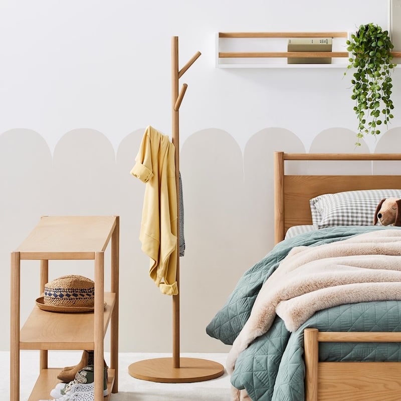 Noah Natural Clothes Rack