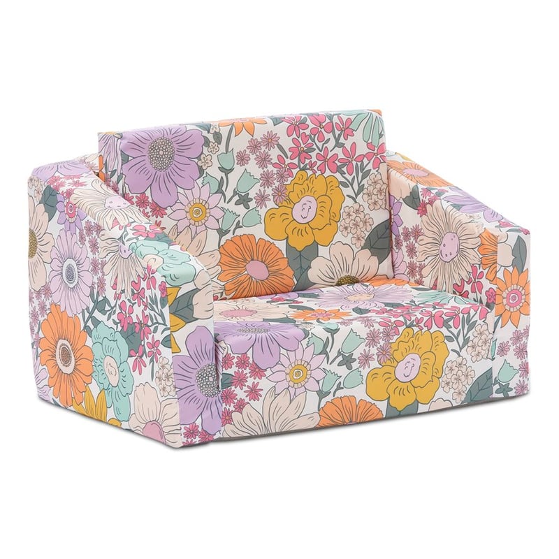 Farrah Floral Flip Out Sofa