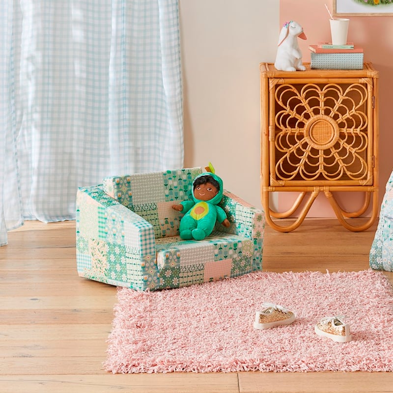 Wildflower Patchwork Flip Out Sofa