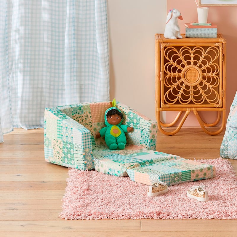 Wildflower Patchwork Flip Out Sofa