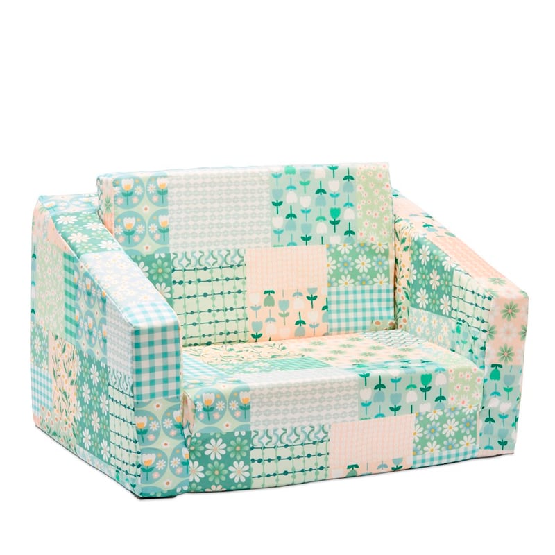 Wildflower Patchwork Flip Out Sofa