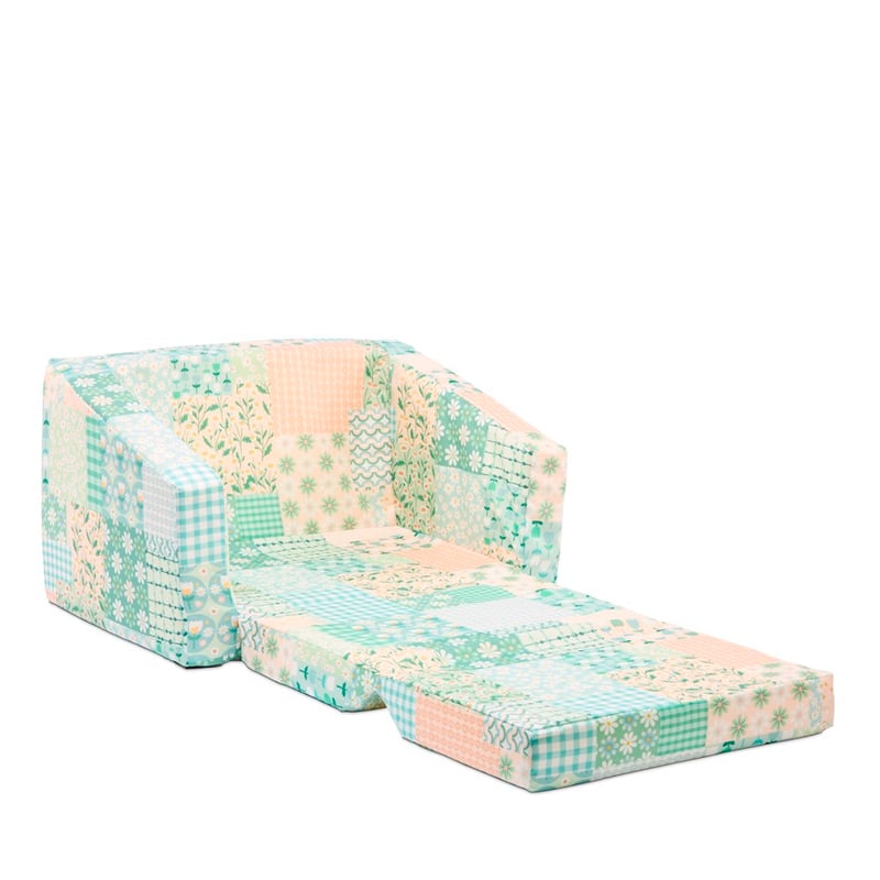 Wildflower Patchwork Flip Out Sofa