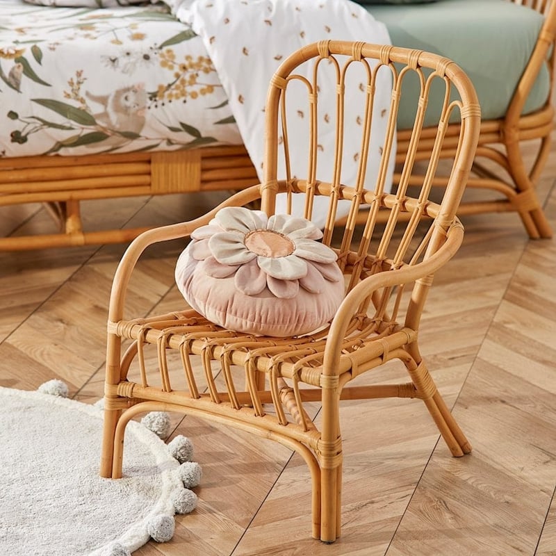 Cleo Natural Rattan Mini Chair