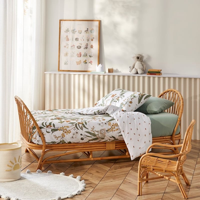 Cleo Natural Rattan Mini Chair