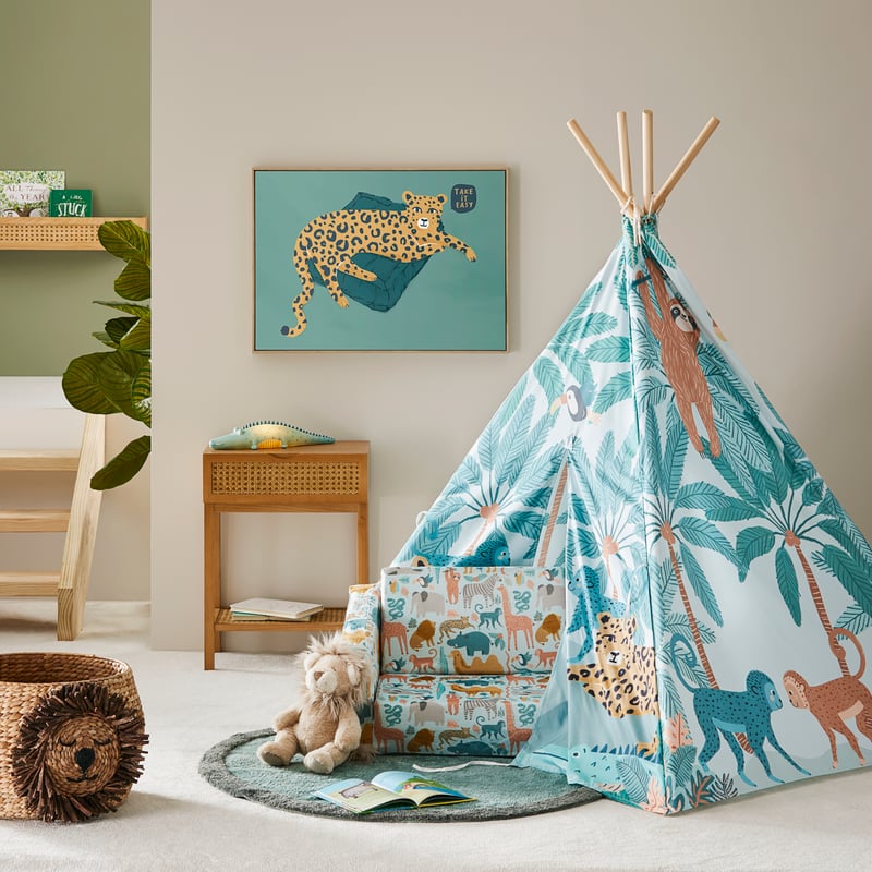 Wild World Blue Teepee