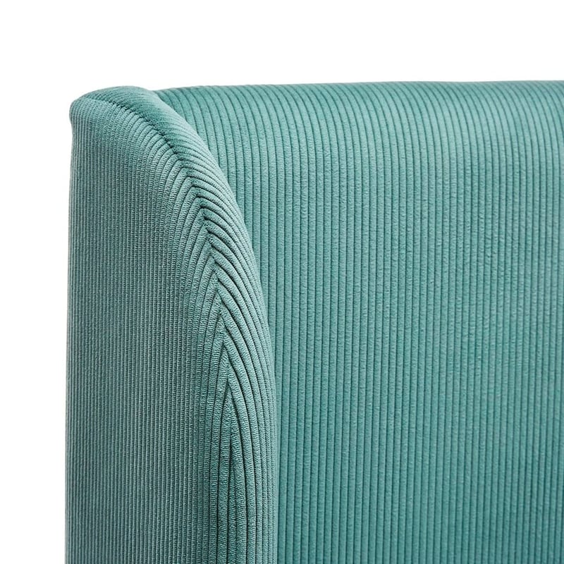Cord Hunter Green Bedhead