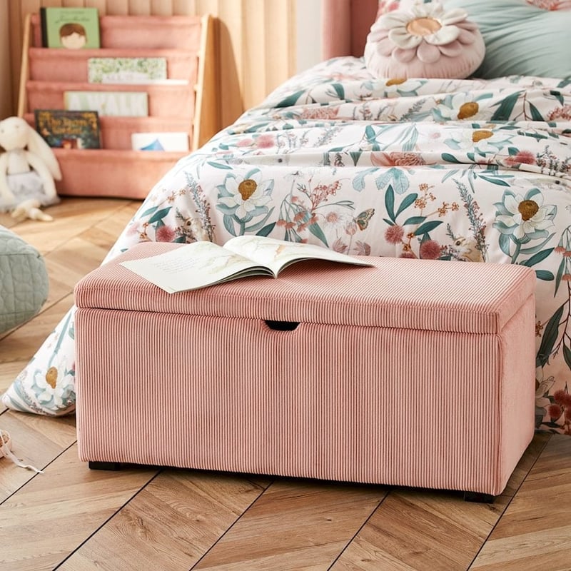 Cord Pink Sand Blanket Box