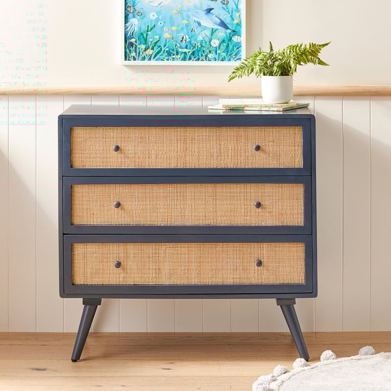 Junior Bedroom Blue Chest of Drawers