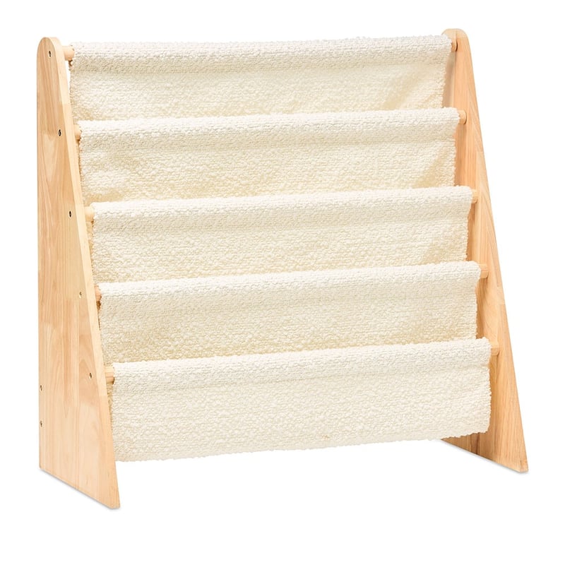 Brady White Boucle Bookshelf