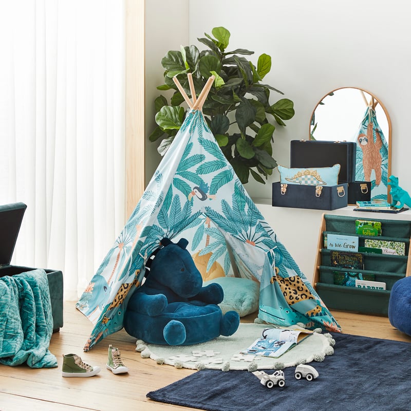 Heirloom Midnight Blue Storage Trunks