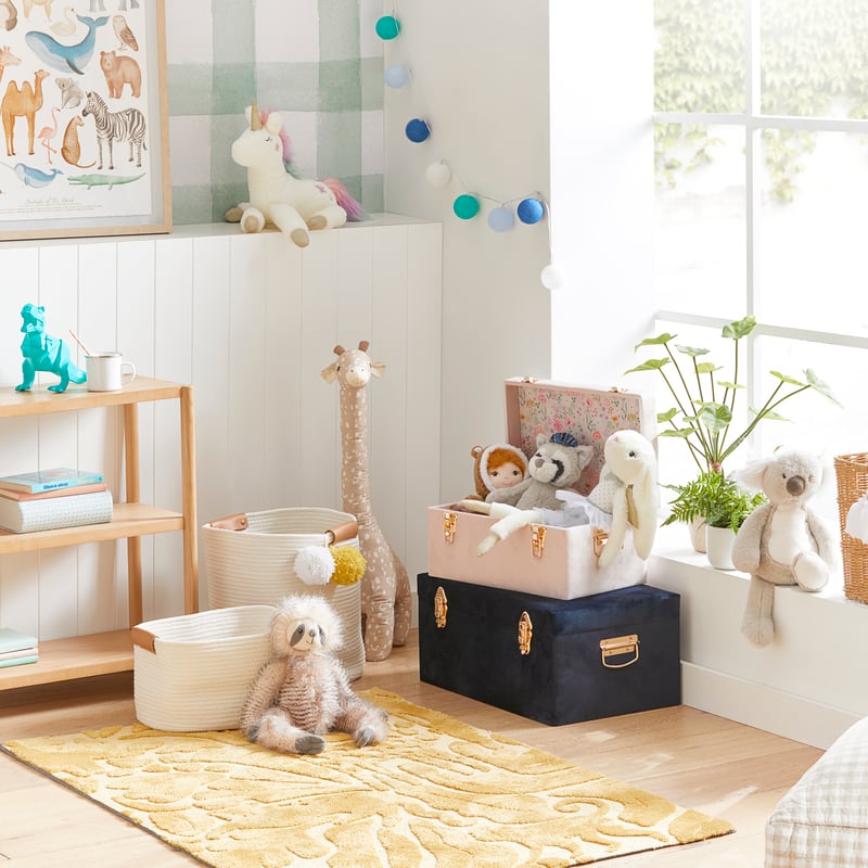 Heirloom Sasha's Garden Pink Storage Trunks