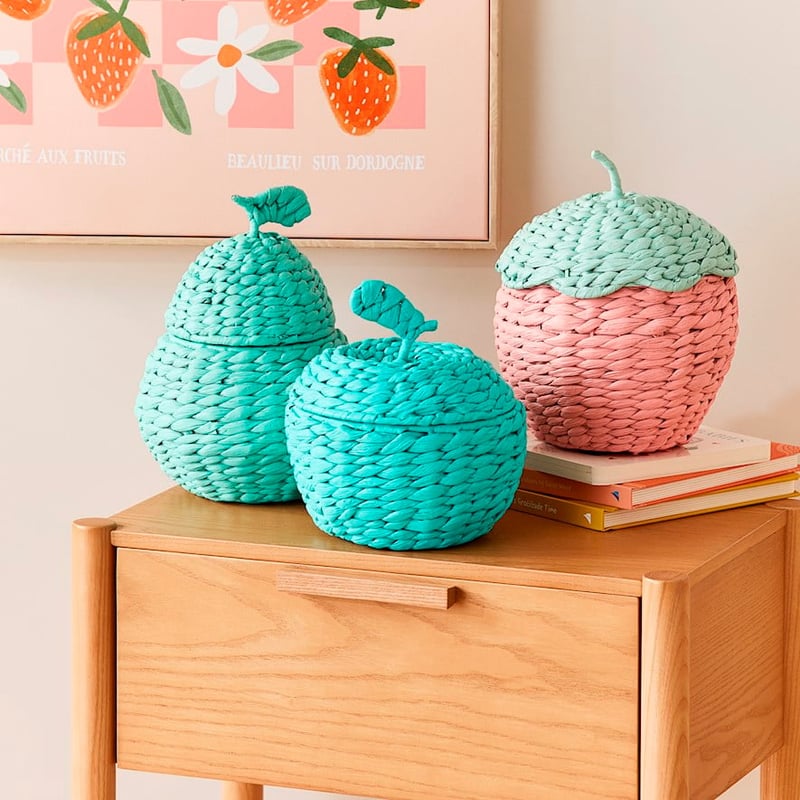 Mini Pear Storage Basket Collection