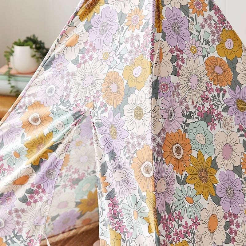Farrah Floral Multi Teepee