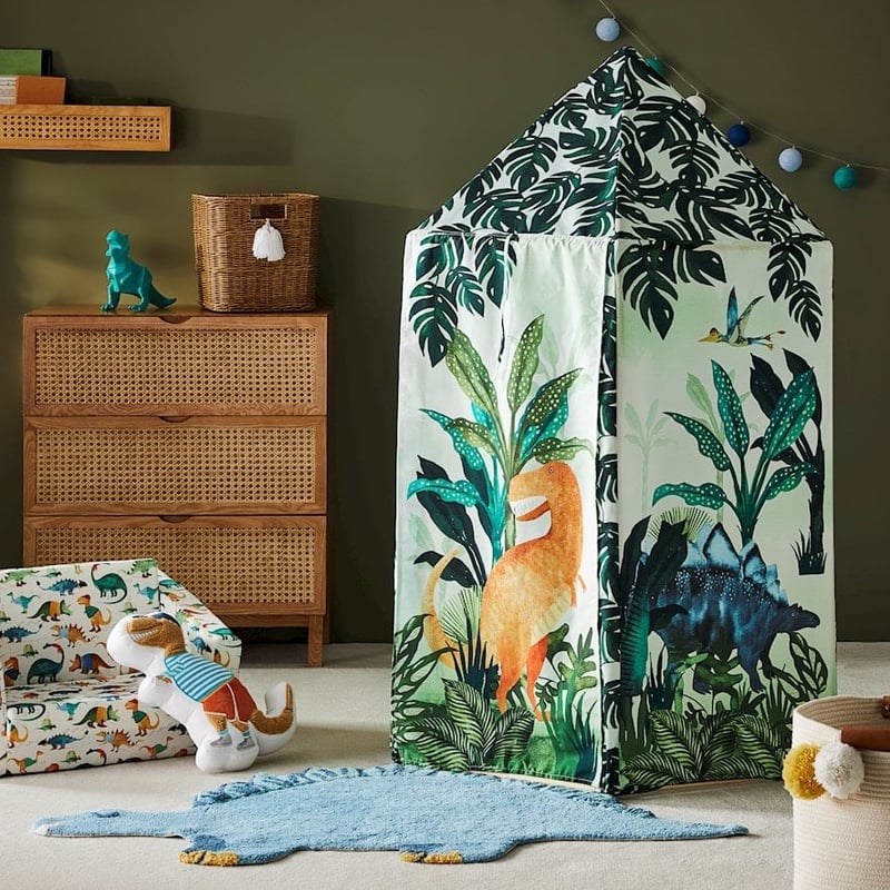 Dino Explore Green Designer Play Tent