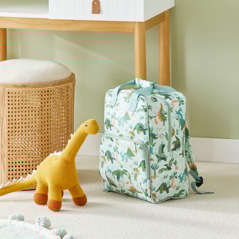 On The Go Dino Safari Green Bags