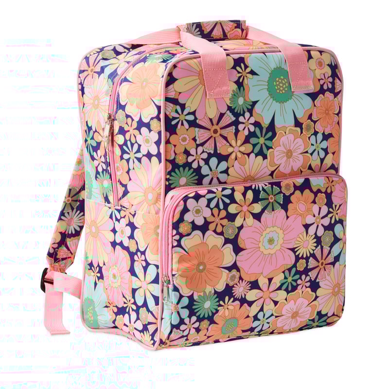 On The Go Pretty Floral Pink Bags