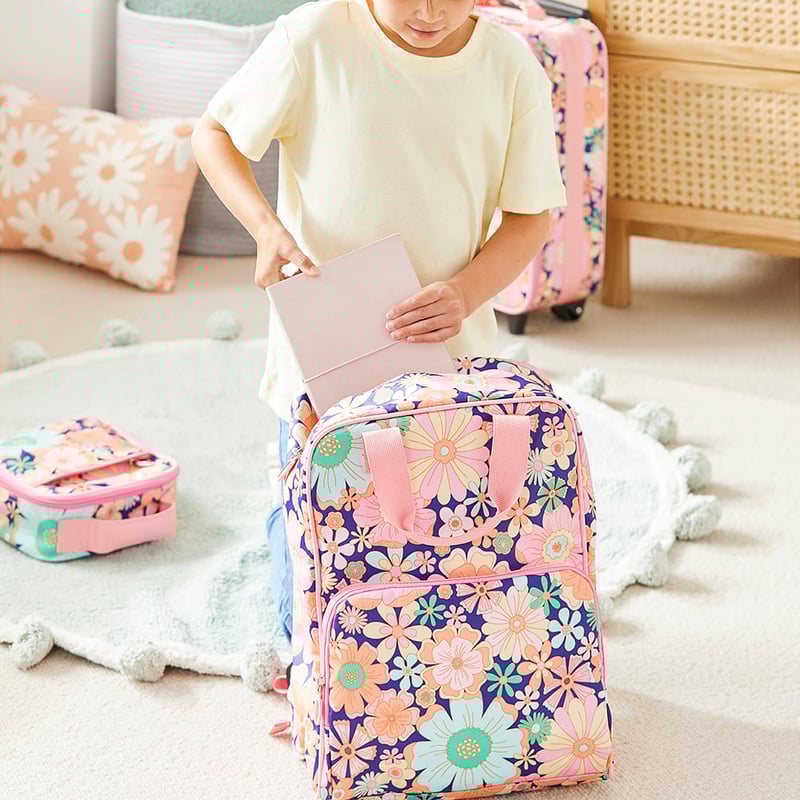 On The Go Pretty Floral Pink Bags