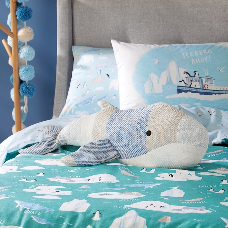 Blue Wilder Whale Big Buddies Toy