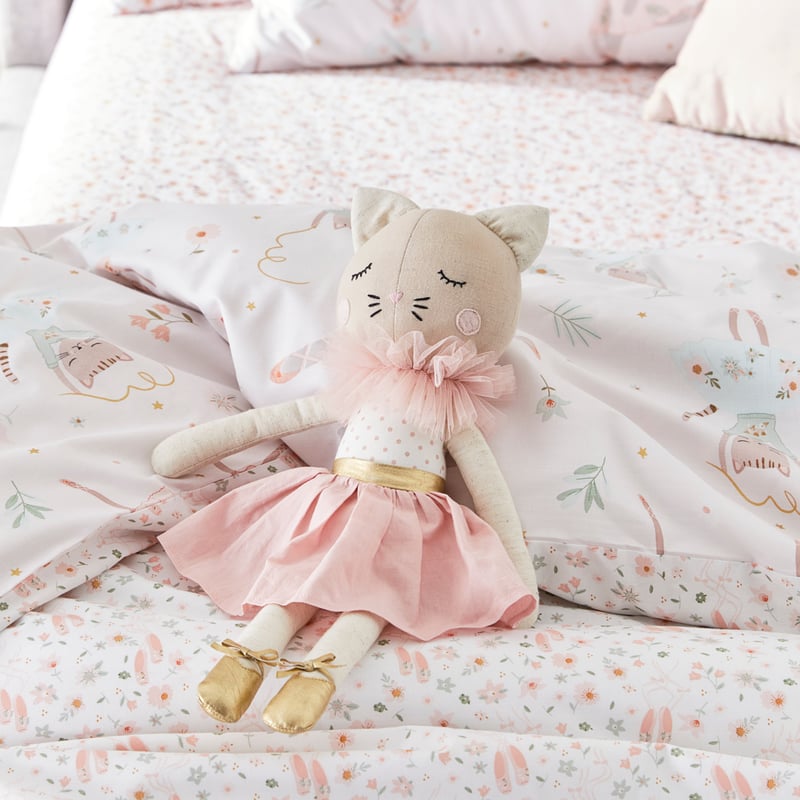 Vintage Pink Cat Toy