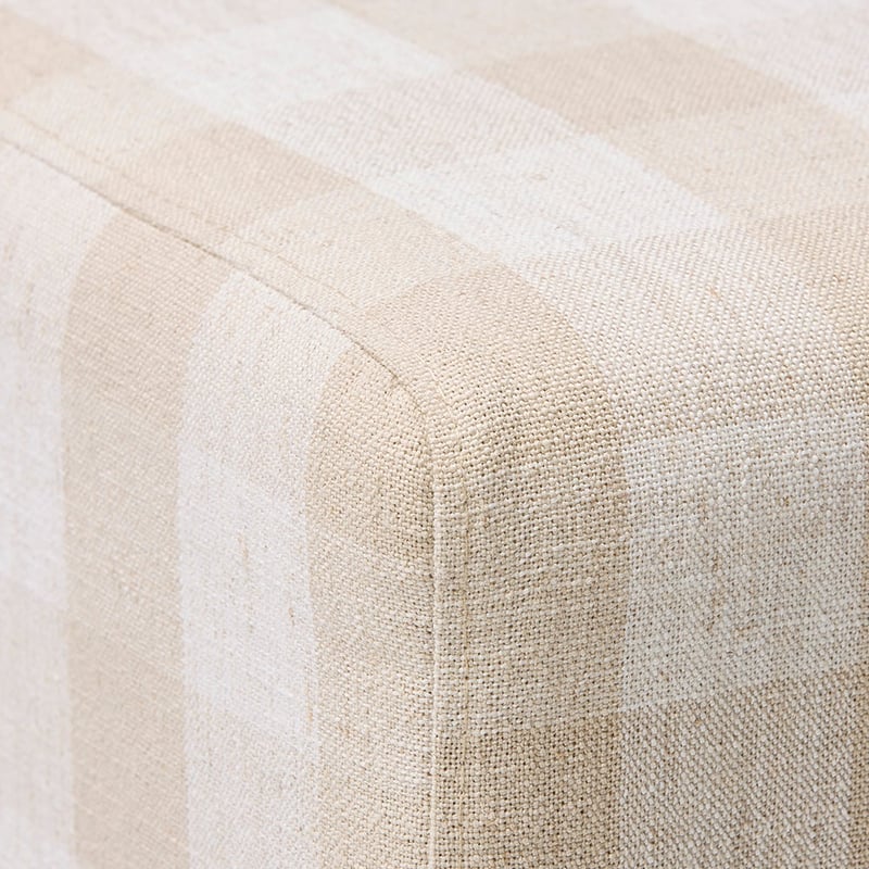 2 in 1 Gingham Foot Stool