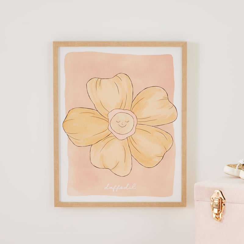 Daffodil Nursery Wall Art