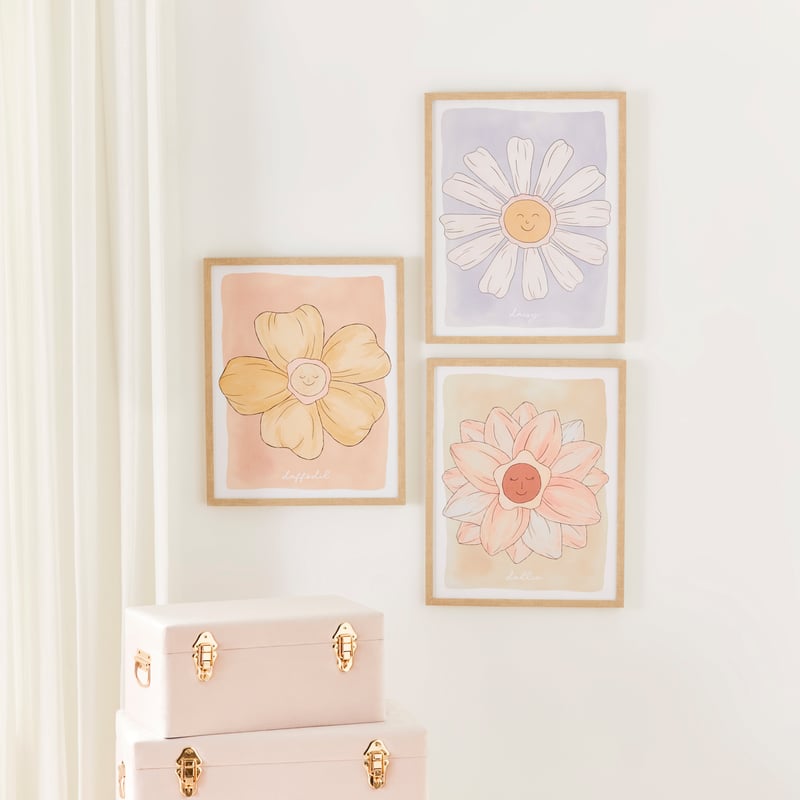 Daisy Nursery Wall Art