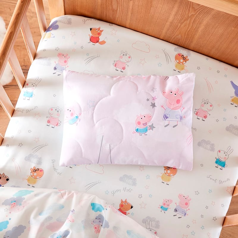 Peppa Pig Dreamland Quilted Cot Quilt Cover Set