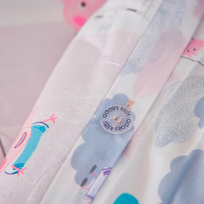 Peppa Pig Dreamland Quilted Cot Quilt Cover Set