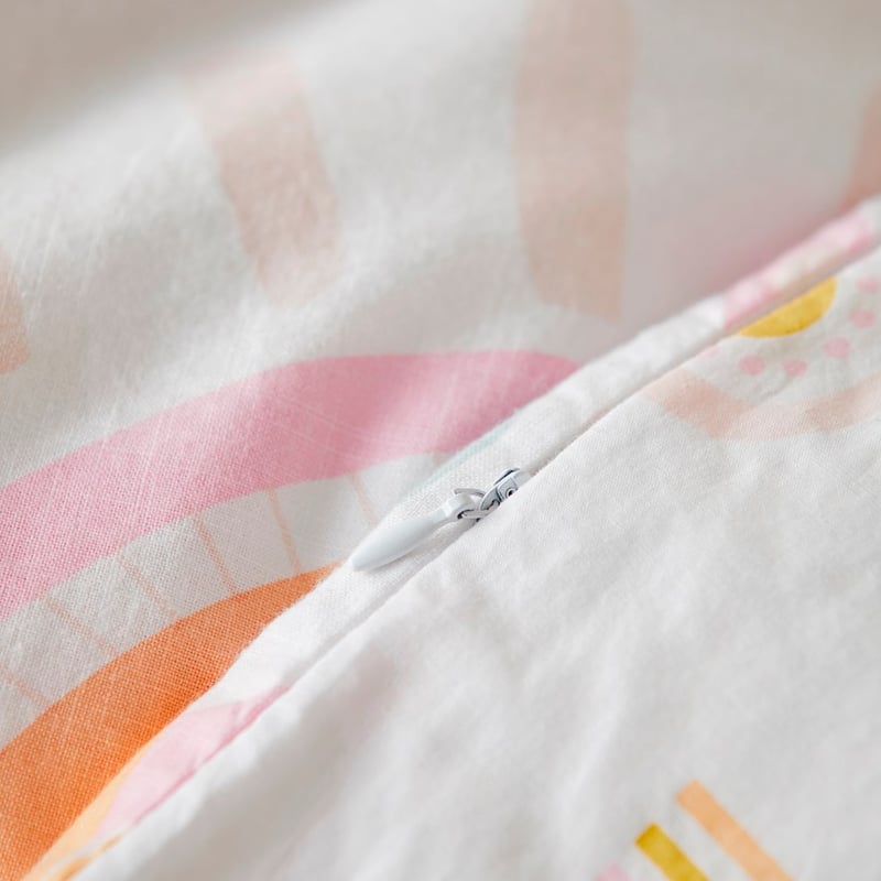 Sunshine & Rainbows Cot Quilt Cover Set