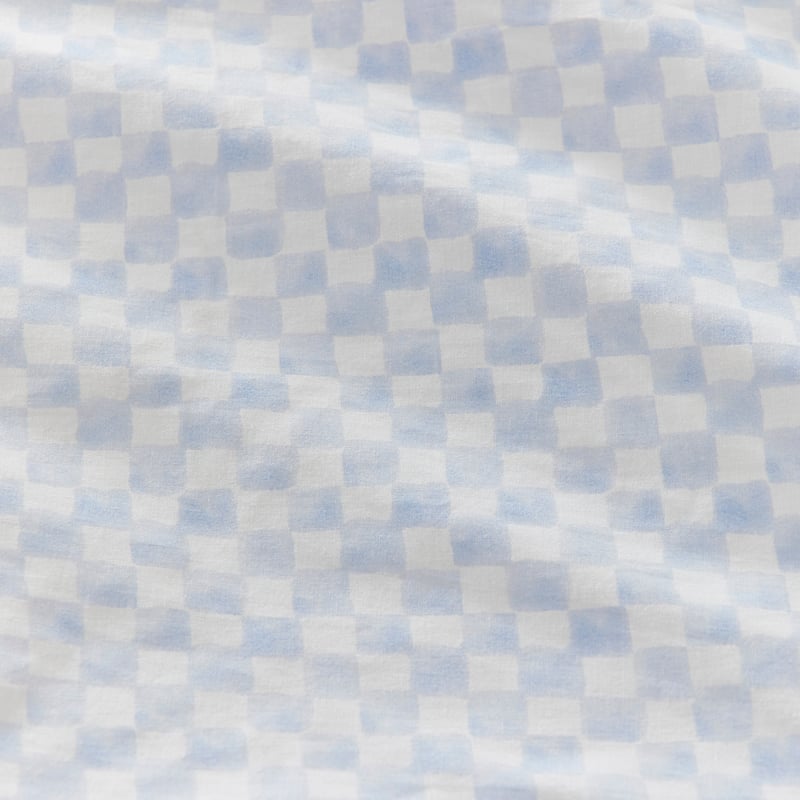 Lights and Sirens White Cot Quilt Cover Set